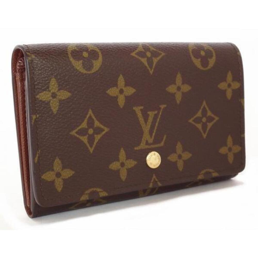 Louis Vuitton Monogram Portemonnaie Bietrezor Zipper Wallet LV